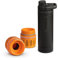 Grayl UltraPress Outdoor- & Reisewasserfilter | für 150L Wasser | Filterkartusche wechselbar | Covert Black mit 2 Ersatzfilter