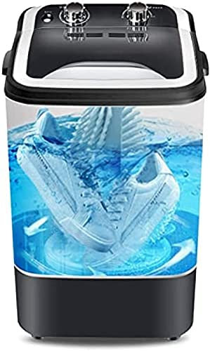 Lavadora De Zapatos Mini Lavadora para Ropa De Zapatos Lavadora Y Secadora De Zapatos Semiautomática De Doble Uso,GQYYS