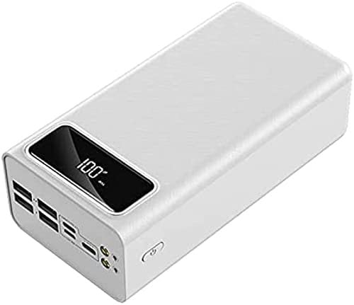 Power Banks 50000mah Fast Charging, Portable Charger With LED Display & Flashlight External Battery Pack High Capacity Phone Charger 3 Inputs 4 Outputs Quick Charge For I-Phone And More,Remarkable