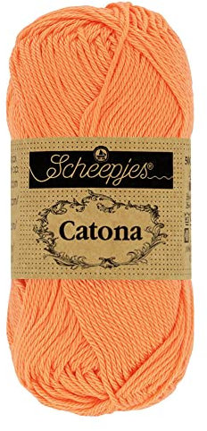 Scheepjes - Scheepjes Catona 386 Peach Yarn - 1x10g