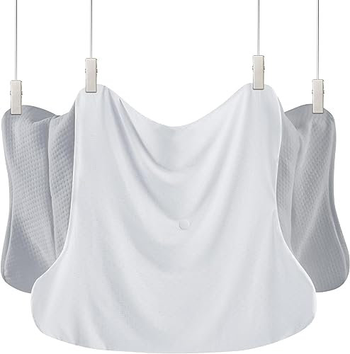 DONAMA Bequemer und atmungsaktiver Kissenbezug für das Nackenstützkissen JK79 (Nur für 63x38x14CM)