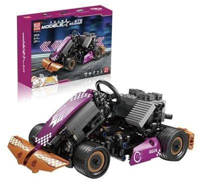 LONESTAR I Marke Mould King I 18026 Go Kart I Klemmbausteine Auto I Technik I mit Motoren I App gesteuert