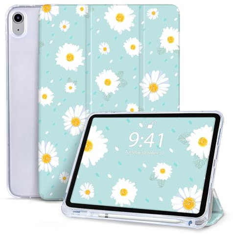 Vozehui 10.9 Zoll Hülle für iPad (A16) 11th Generation 11 Inch 2025&iPad 10 Generation Hülle 2022 mit Bleistifthalter, Tri-Fold Ständer Schutzhülle Intelligente Gehäuse mit Automatische Weckfunktion