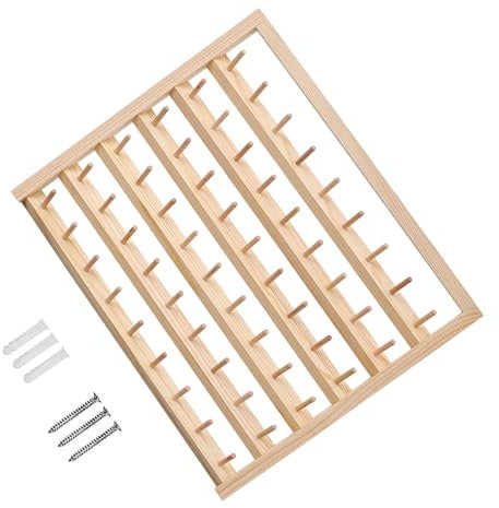 48/54 Spulen Fadenorganizer Fadenspulen Halter Nähspulenhalter Fadenhalter Fadenaufbewahrung Rack Fadenregal Fadenorganizer Ständer Fadenspulen Organizer Fadenregal zum Nähen Quilten