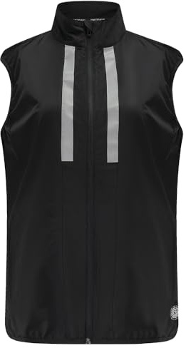 Time To Run Gilet Veste de Course a Pied Sans Manche Pour Femme Avec Poches - Légère Coupe-Vent Respirant - Idéal Pour Le Jogging - de