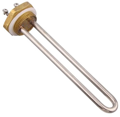 12V Heating Element Brewing Liquid U Type Heater Electric Immersion Water Heater DC 12V 200W/300W(Heater only,12v 300w)