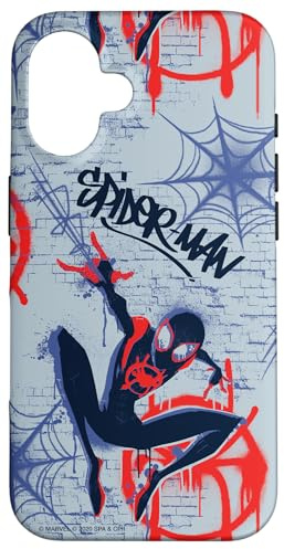 Marvel Spider-Man Into the Spider-Verse Graffiti-Druck Hülle für iPhone 16