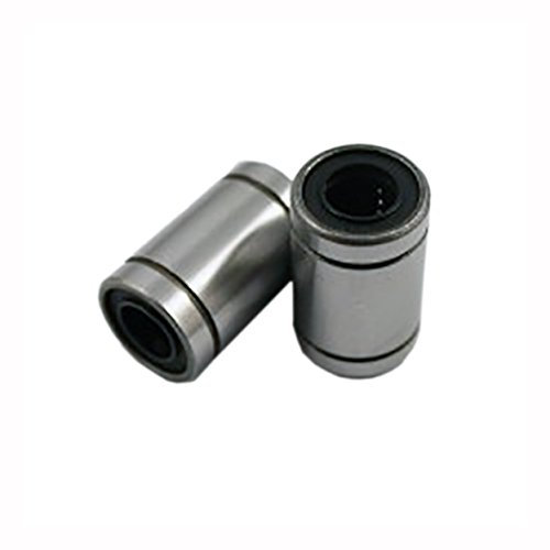 HeyNana 2 x LM12UU Kugellager, Stahl, Linearführung