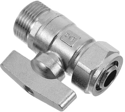 Hemobllo Floor Heating Repair Replacement Part Geothermal Tube Connector Underfloor Heating Manifold Sturdy Metal Fitting for Installation