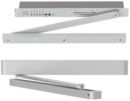 QZROPXOH Cierrapuertas eléctrico CD-68 Abrepuertas automático Abrepuertas for Ocho Puertas YC-60 Cierrapuertas eléctrico Oculto(Gray-1)