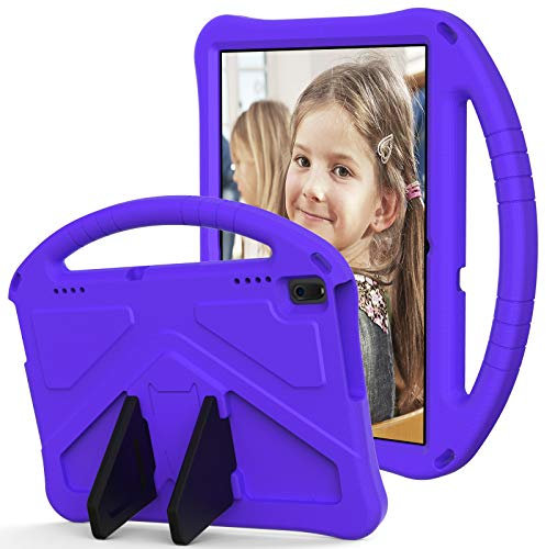 Custodia per tablet Cover leggera antiurto adatta ai bambini compatibile con Lenovo Tab E10 TB-X104F/Tab 4 10 Plus TB-X704F/N/L/V/Tab 4 10 (TB-X304F/N), con supporto Compatible with maniglia e protezi