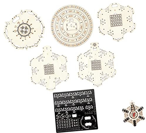 Yardwe Holzuhr Puzzle Bausatz Selbstgemacht 3D Uhr Modell für Erwachsene Bastelset für Wohnzimmer Schlafzimmer Holzmaterial Lernspielzeug Dekoration