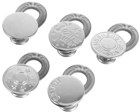 Uonlytech Jeansknopf Taillenverlängerung Ohne Nähen Verlängerungsknopf Bundverlängerung Hosenbundverlängerung Praktische Jeans Extender Tasten