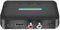 Lonrtesw Adaptador Receptor de Audio USB Bluetooth 5.3 Música Estéreo Inalámbrica 3,5 mm AUX R/L Compatible con Reproducción de Disco U para Altavoz de Escritorio