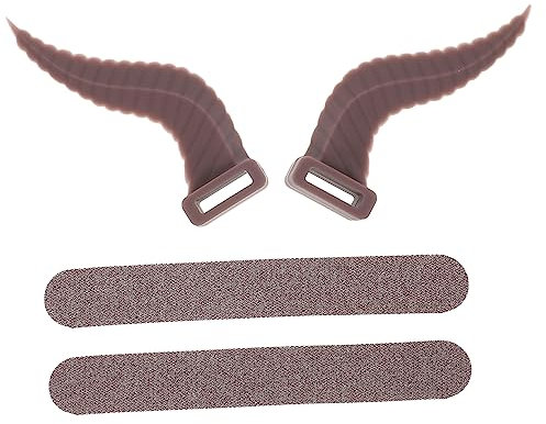 Gadpiparty Kopfhörer Horns für Halloween Lustige Dämonenhörner Dekoration für Over Ear Headsets Einfache Installation mit Verstellbarem Haken für Cosplay und Rollenspiele Bringen Sie Spaß