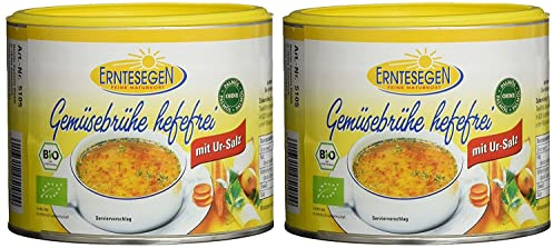 Erntesegen Bio Gemüsebrühe hefefrei, 2er Pack (2 x 220 g)