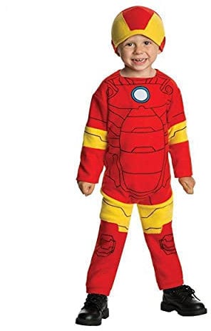 Rubies Kid's Marvel Comics Iron Man Costume, Toddler, Age 1-2 years, HEIGHT 2’ 11” - 3’ 3