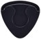 Jim Dunlop Plektrenhalter, Schwarz, 3 Stück