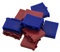 Löwen Segment 10er Set Triple/dreifach Löwen Dart 5 rot & 5 blau E213031-1