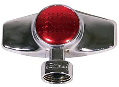 Orbit 58023N Rasensprenger aus Metall, quadratisches Sprühmuster