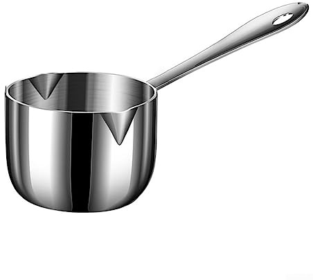 Stainless Steel Milk Pot, Pot Gravy Small Sauce Pan Saucepan Non Stick 160ml