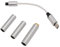 USB Type C to 3.5mm 2.5mm 4.4mm Female Adapter, Type C to Aux Headphone Jack Cable 32bits 384kHz PCM, USB C to Aux Audio Dongle Cable, Plug and Play