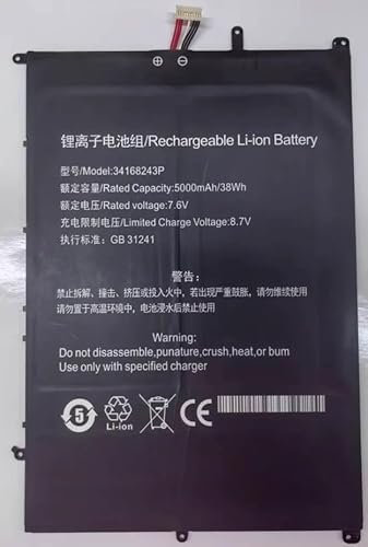 YXXM Laptop Akku 34168243P für Chuwi Bmax X15 Chuwi Herobook Pro CWI514 7.6V 5000mAh