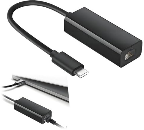 ZFRITP Adaptateur USB Ethernet, Gigabit 1000mbps Adaptateur Rj45 USB 3.0 Adaptateur Ethernet Réseau Compatible avec Switch, Macbook, Laptop, Win 11/10/ 8.1/8, Mac Os, Linux (Noir)