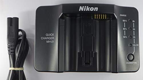 Nikon MH-21 Quick Charger (UK) for EN-EL4 and EN-EL4a-Black