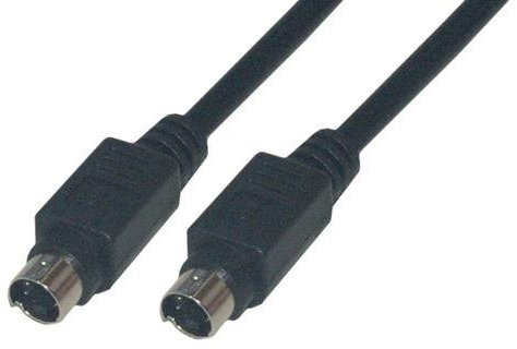 MCL MC740-5M Câble vidéo S-VHS mini-din 4 Mâle/Mâle 5 m