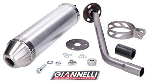 GIANNELLI BETA RR 50 MOTARD'12 / RR 50 ENDURO'12 / RR ENDURO 50 FACTORY '15/16 HOMOLOGATED ALUMINIUM SILENCER, Ohne