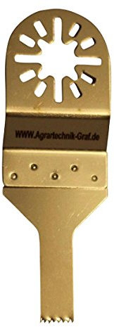 Agrartechnik-Graf Standard Sägeblatt 10 mm für Holz, Plastik und Gipskarton für Fein Multimaster