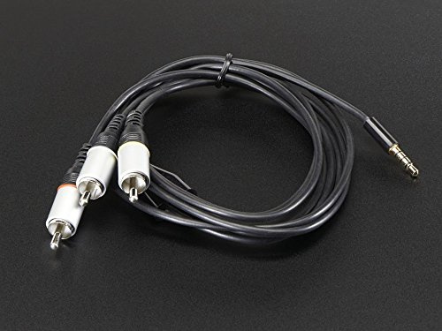 Adafruit Cable A/V y RCA (vídeo compuesto, audio) para Raspberry Pi [ADA2881]