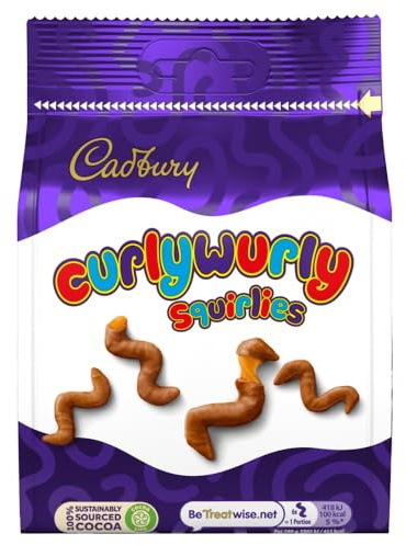 Cadbury Curly Wurly Squirlies Bag, 110 g
