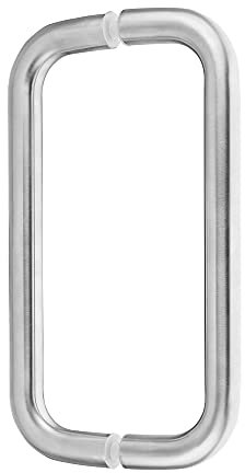 ck-tuerbeschlaege Griffpaar für Schiebetüren | V2A Edelstahl matt | Lochabstand: 200 mm | Für Holz- und Glastüren