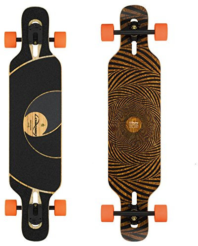 Loaded Tan Tien Flex 2 Complete Longboard Skateboard W/ Paris Trucks, Orangatang Wheels, Sticker Pack by Loaded