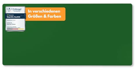 Flickly® Selbstklebende Reparatur Flicken | LKW, Anhänger, Zelt, Markisen, Camping, Sonnenschirme, Pool | in vielen Farben erhältlich | 50cm x 24cm | Smaragdgrün