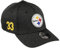 New Era Pittsburgh Steelers 39thirty Stretch Cap NFL Established Number Black - S-M