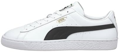 PUMA Basket Classic XXI, Scarpe da Ginnastica Uomo, White Black, 42 EU