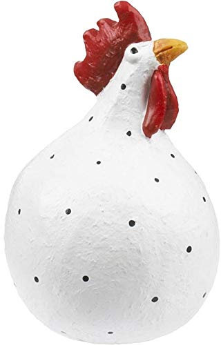 Nääsgränsgården Huhn weiß 5,2cm - Osterdeko - schwedisches Design