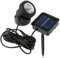 SUAVER Solarleuchten Garten, Wasserdicht Gartenstrahler Solar Led Wegeleuchte,Unterwasser Spot Licht Scheinwerfer Landschafts beleuchtung für Garten, Brunnen,Terrasse,Liegewiese,warmweiß(Typ 1-warm)