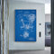 Vintage Autoteile Blaupause Poster Auto Motor Druck Motor Patent Leinwand Malerei Abstrakte Wandkunst für Wohnkultur 70x100cm Ungerahmt