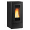 Poêle À Granulés De Bois 10kw Noir - 001285502