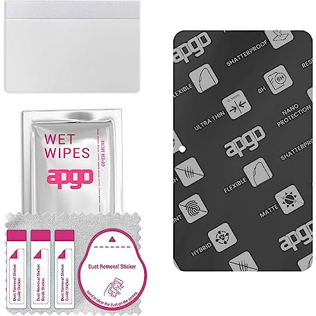 apgo Protector de pantalla MATTE Hybrid Glass para Amazon Fire HD 8 (2020)