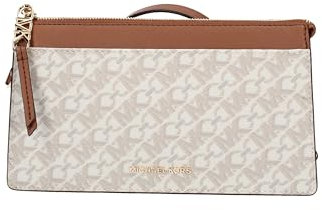 Michael Kors Women Lg Conv Xbody Hand Bag, Vanilla/Lugg