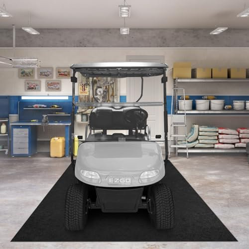 Cartalia Tappetino per garage e meccanico, tappetino da parcheggio per moto, protegge il pavimento da fuoriuscite, gocciolamenti, schizzi e macchie, assorbe l'olio, tagliato a misura, impermeabile,