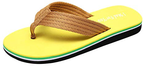 Slippers Herren 43 - Flip Flops Herren Leicht Zehentrenner Bequem Badeschlappen Rutschfest Strandsandalen Offener Zeh Lässige Sandalen Mode Bench Slides Sauna Schuhe Stoff Flip Flops Hausschuhe