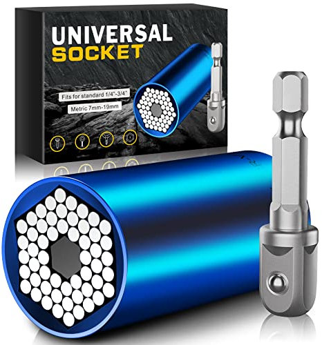 Cadeau de fête des pères pour père, mari, grand-père, lui, homme, de la part de sa fille, fils, épouse, outils à douille universelle, cadeaux pour papa, gadgets cool, cadeaux pour hommes qui ont