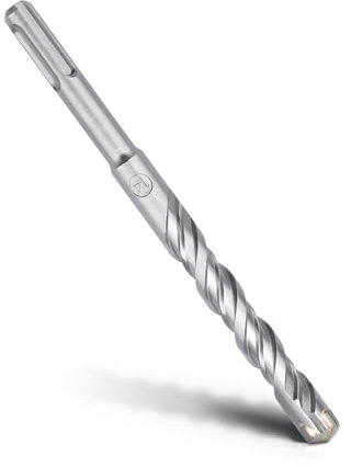 MOXPIFY SDS Plus - Broca para hormigón (14 x 160 mm, con 4 cortes de metal duro y doble hélice), para hormigón, piedra, piedra natural