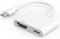 Apple Câble USB-C vers HDMI 4K @ 60 Hz pour iPhone 15, MacBook Pro Air, iPad Pro, USB 3.1 de Type C, AV numérique, HDMI 2.0, Compatible avec Samsung Galaxy S23, Pixelbook, XPS Plus